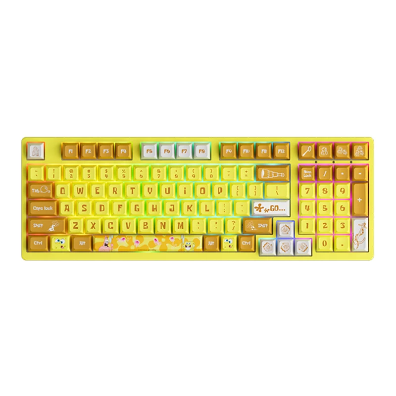 Akko SpongeBob 3098S RGB Wired Mechanical Keyboard