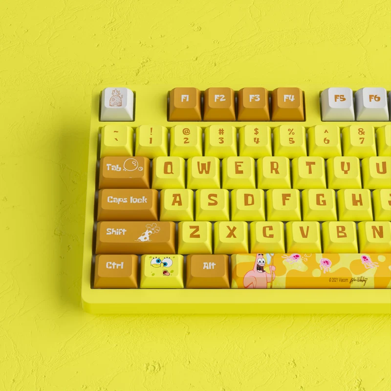 Akko SpongeBob 3098S RGB Wired Mechanical Keyboard