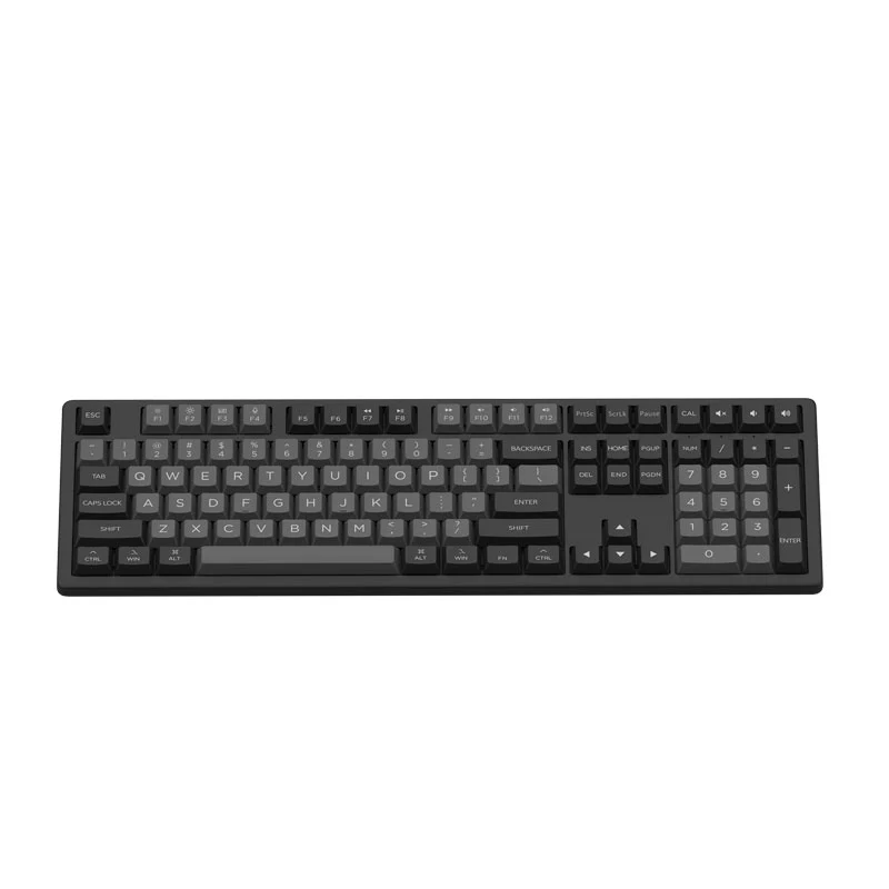 Monsgeek MX108 Business Wireless Keyboard & Mouse Combo (Black & Silver)