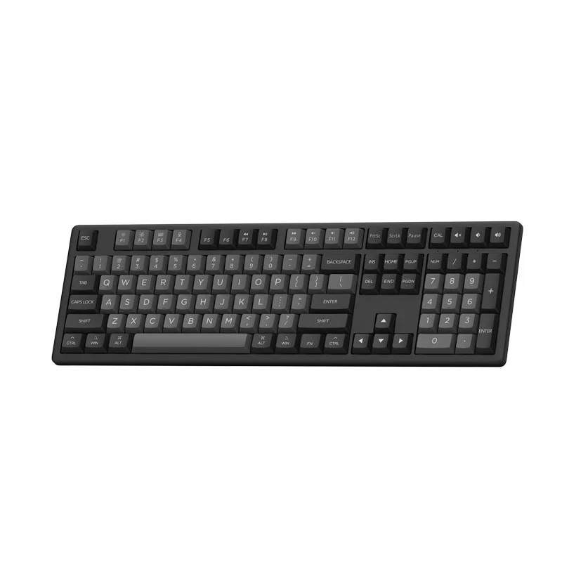 Monsgeek MX108 Business Wireless Keyboard & Mouse Combo (Black & Silver)
