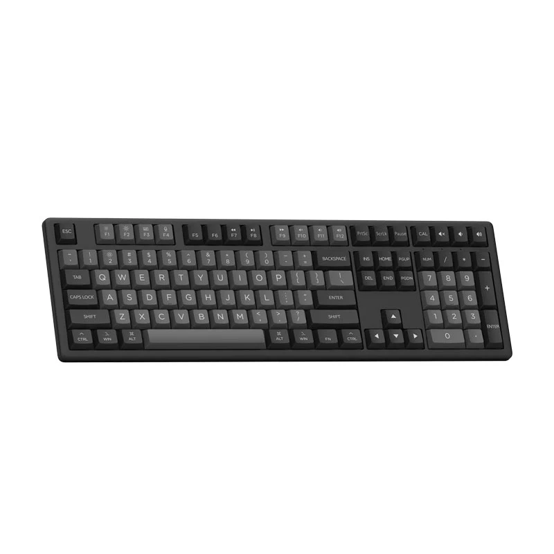 Monsgeek MX108 Business Wireless Keyboard & Mouse Combo (Black & Silver)