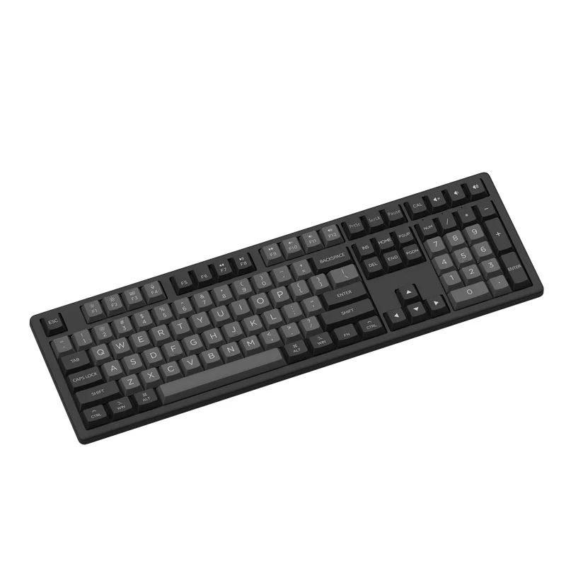 Monsgeek MX108 Business Wireless Keyboard & Mouse Combo (Black & Silver)