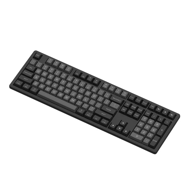 Monsgeek MX108 Business Wireless Keyboard & Mouse Combo (Black & Silver)