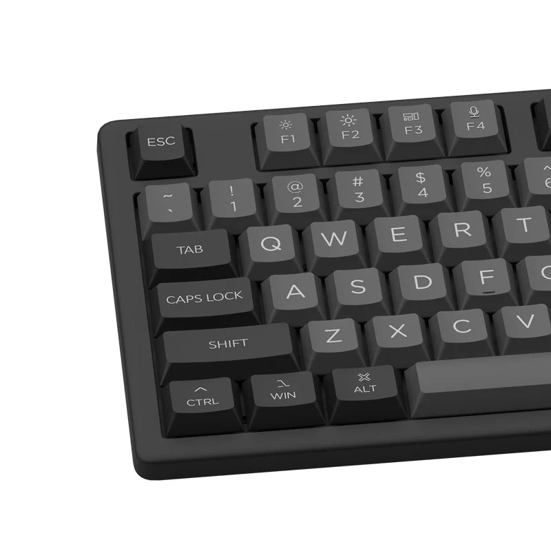 Monsgeek MX108 Business Wireless Keyboard & Mouse Combo (Black & Silver)