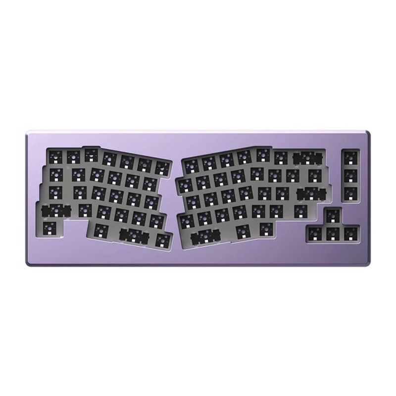 Monsgeek M6 QMK Aluminum Hot Swappable Mechanical Keyboard Alice Layout Gasket DIY Kit