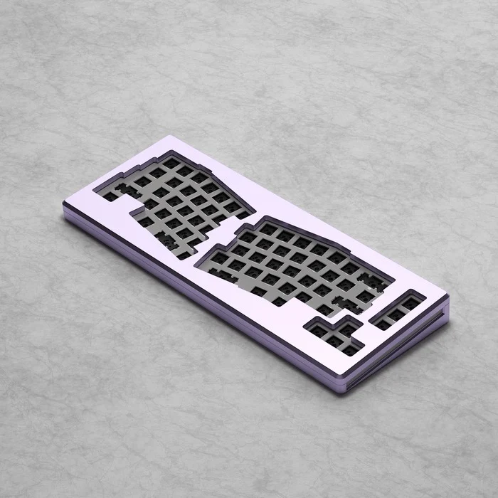 Monsgeek M6 QMK Aluminum Hot Swappable Mechanical Keyboard Alice Layout Gasket DIY Kit