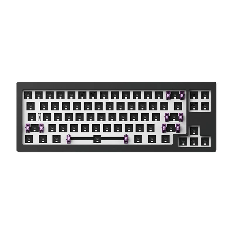 Monsgeek M7W DIY Kit Aluminum Case Multi-Modes RGB Hot-Swappable Mechanical Keyboard