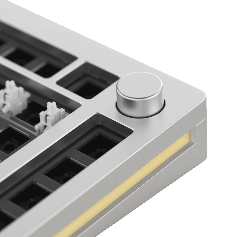 Monsgeek M1W DIY Kit Aluminum Case Multi-Modes RGB Hot-Swappable Mechanical Keyboard