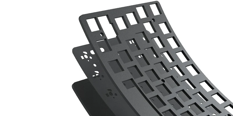 Monsgeek M1W DIY Kit Aluminum Case Multi-Modes RGB Hot-Swappable Mechanical Keyboard