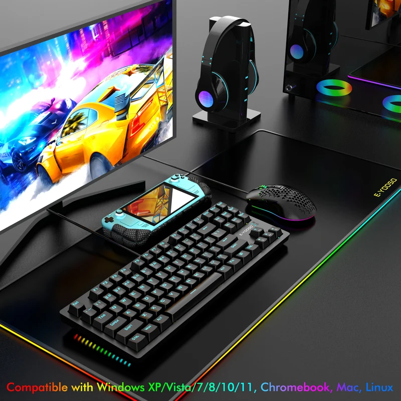 E-Yooso Z-737 Wired Mechanical Keyboard & Mouse Combo