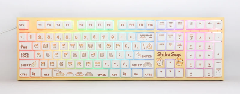 Ducky x Shibasays One 2 RGB Mechanical Keyboard (Cherry RGB Brown) (DKON1808ST-BTWPHWZTS)