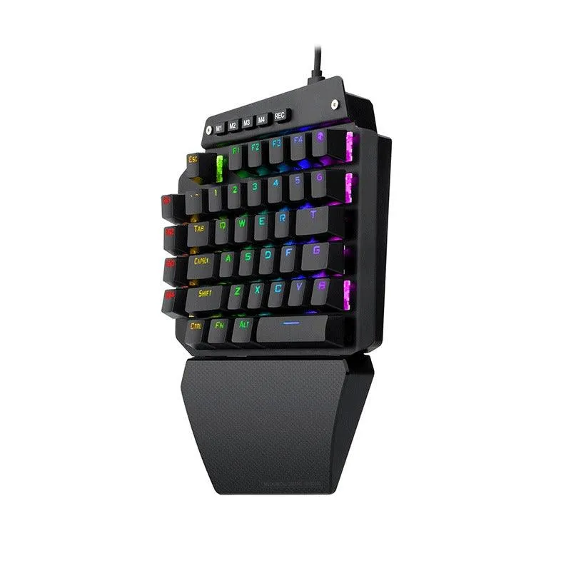E-Yooso K-700 44keys One-Handed RGB Mechanical Gaming Keyboard (Brown Switch)