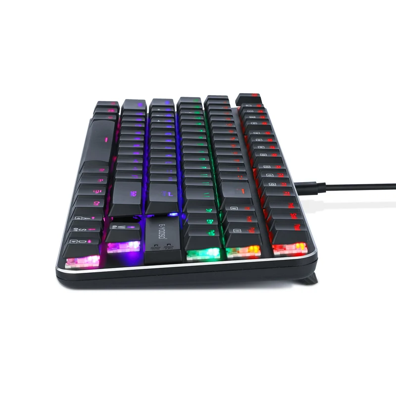 E-Yooso K-630 RGB 87 Keys Wired Mechanical Keyboard Black