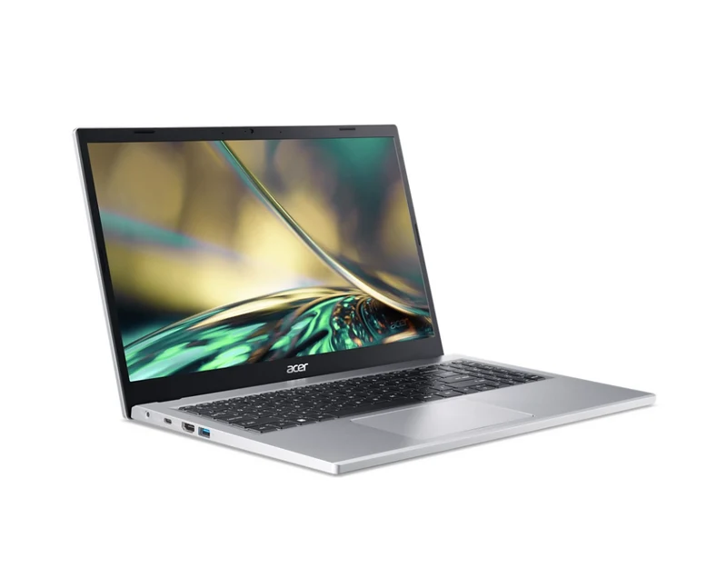 Acer Aspire 3 A315-510P-38RD Laptop (Pure Silver) | 15.6” FHD (1920 x 1080) | i3-N305 | 8GB RAM | 512GB SSD | Intel UHD Graphics | Windows 11 Home | Acer Entry Run Rate Backpack E-1620-P