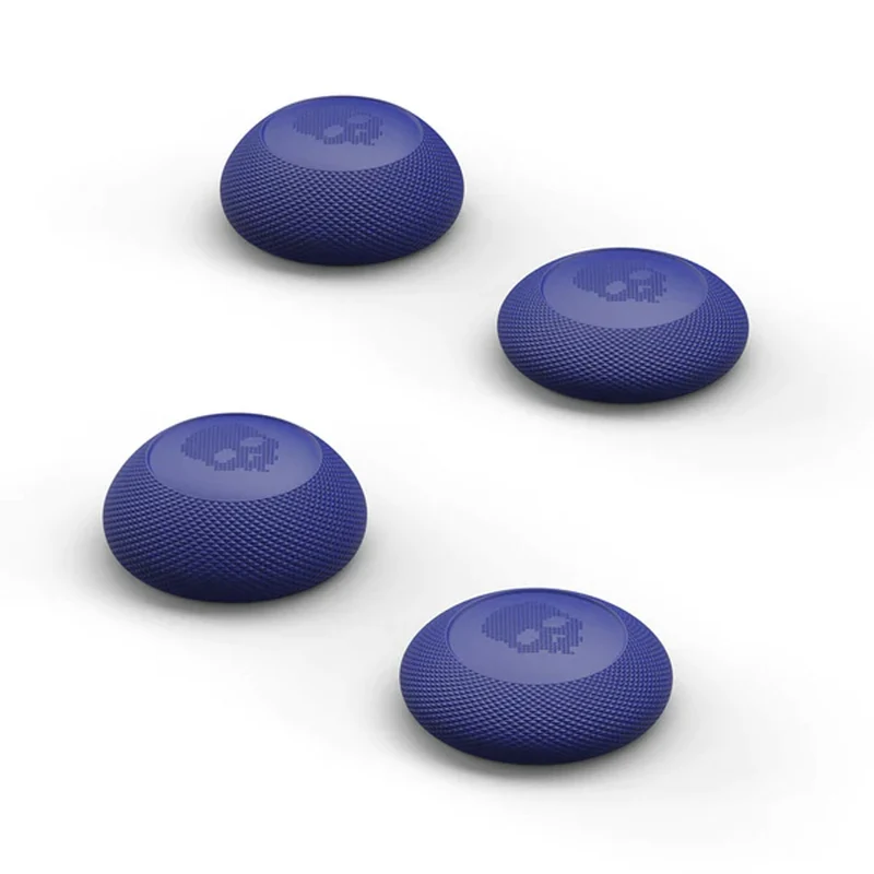 Skull & Co. Convex Thumb Grip For Switch Pro / PS4 / PS5 Controller (2 Pairs) (Neon Blue) (TG005-CV-BL)
