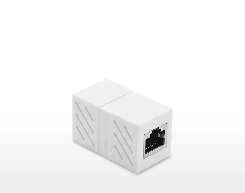 UGreen RJ45 Ethernet Cable Extender Adapter - 1 Piece (White) (NW114/20311)
