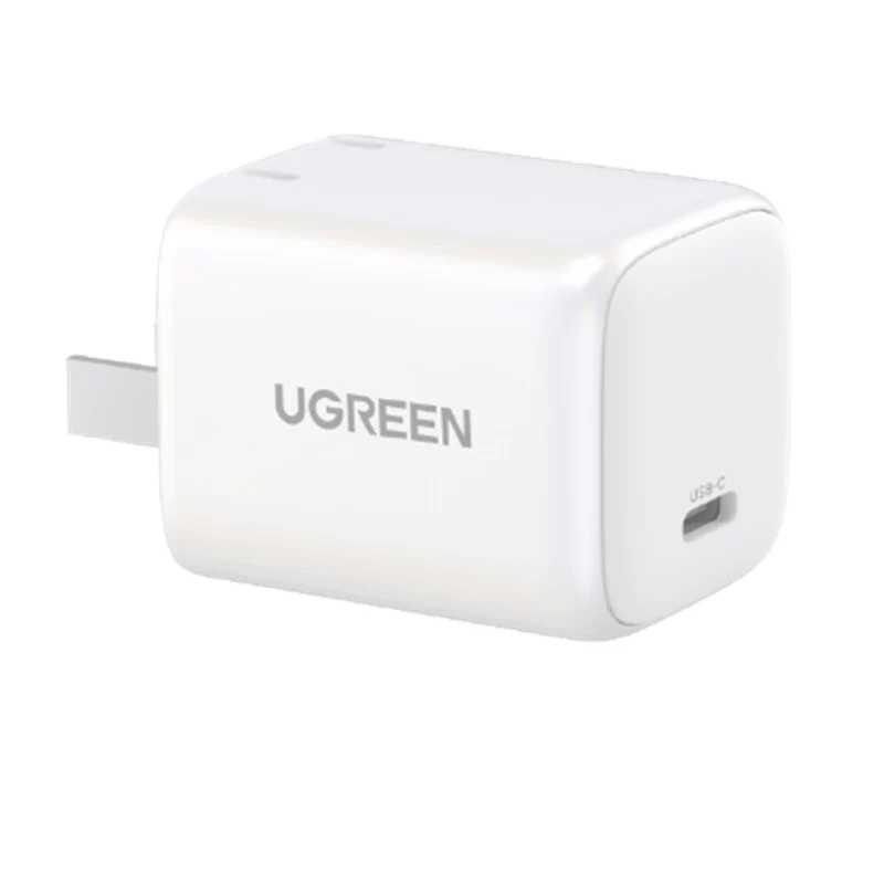 UGreen Nexode Mini 30w USB-C PD GAN Tech Fast Charger (White) (CD319/15329)