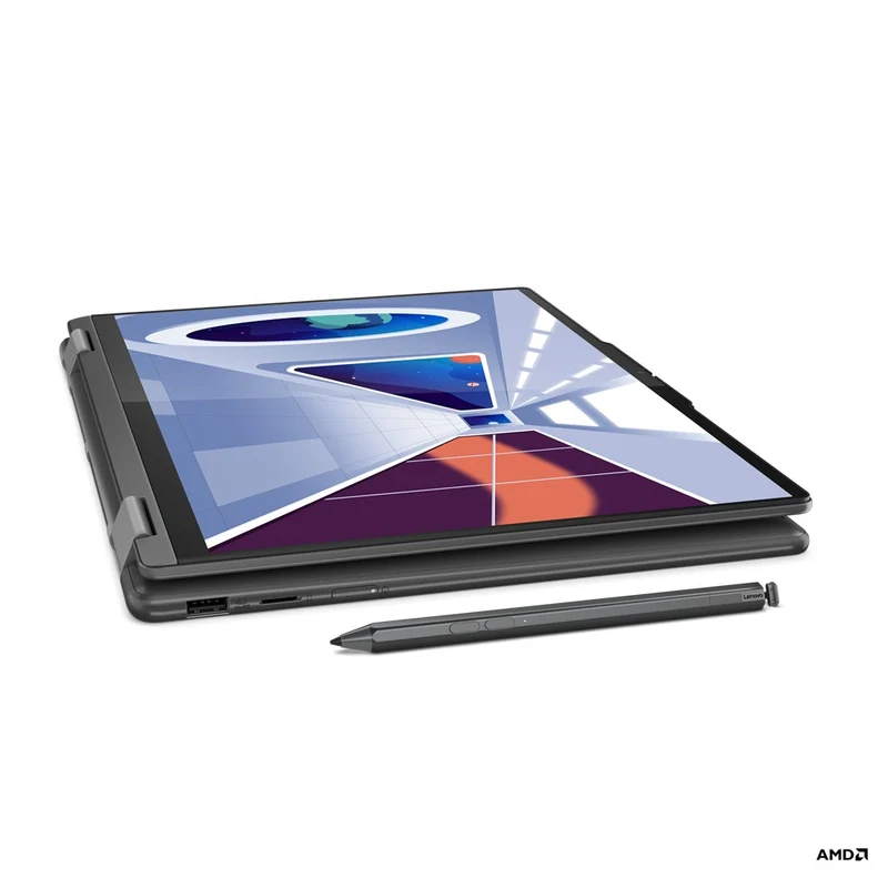 Lenovo Yoga 7 82YM0030PH Laptop (Storm Grey) | 14" WUXGA (1920x1200) OLED 10-Point Multi-Touch| Ryzen 5 7535U | 16GB RAM | 512GB SSD | AMD Radeon 660M | Windows 11 Home| MS Office Home & Student 2021 | Yoga Sleeve
