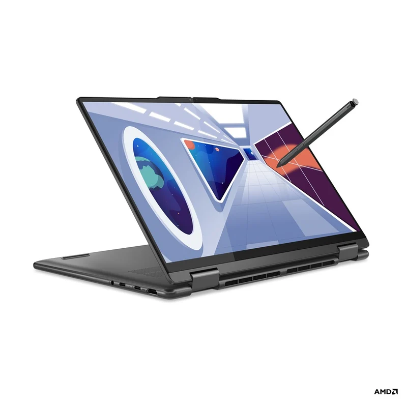 Lenovo Yoga 7 82YM0030PH Laptop (Storm Grey) | 14" WUXGA (1920x1200) OLED 10-Point Multi-Touch| Ryzen 5 7535U | 16GB RAM | 512GB SSD | AMD Radeon 660M | Windows 11 Home| MS Office Home & Student 2021 | Yoga Sleeve