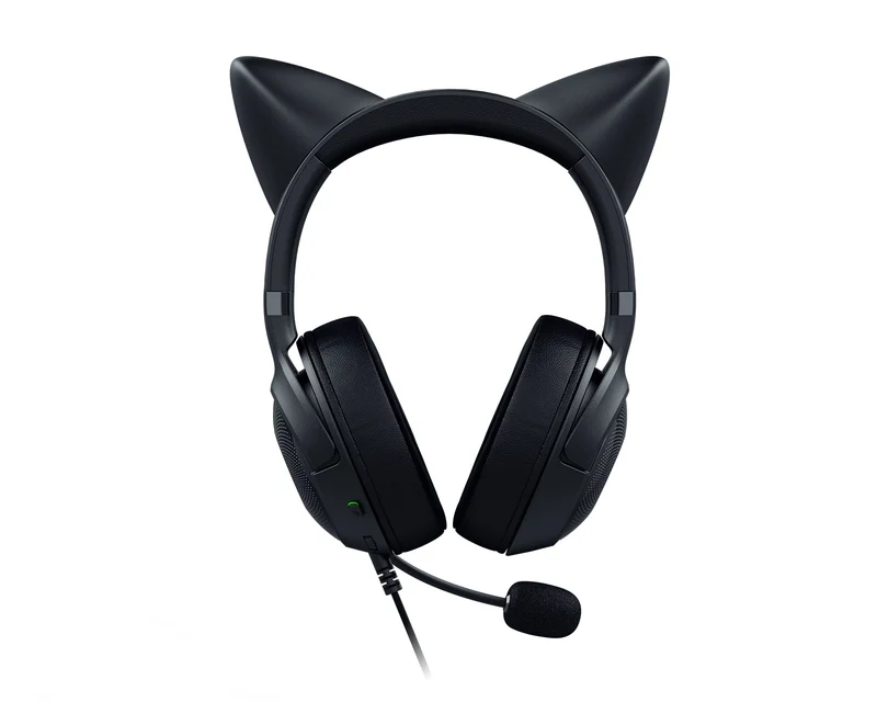 Razer Kraken Kitty V2 USB Headset With RGB Kitty Ears (Black)