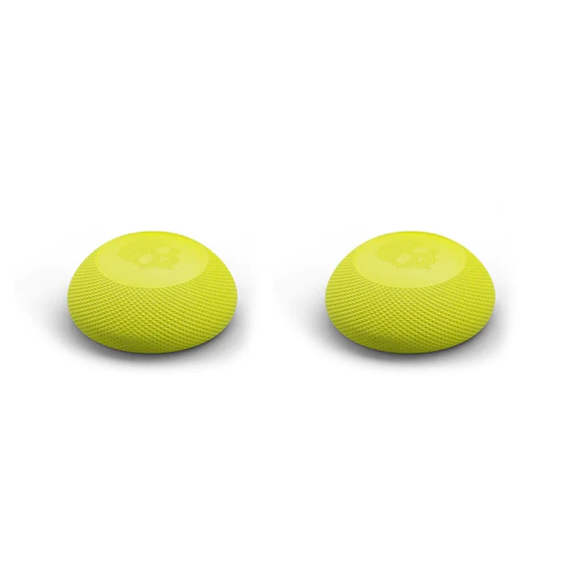 Skull & Co. Convex Thumb Grip For Switch Pro / PS4 / PS5 Controller (2 Pairs) (Neon Yellow) (TG005-CV-YL)