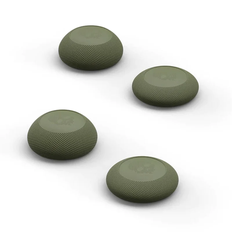 Skull & Co. Convex Thumb Grip For Switch Pro / PS4 / PS5 Controller (2 Pairs) (OD Green) (TG005-CV-OD)