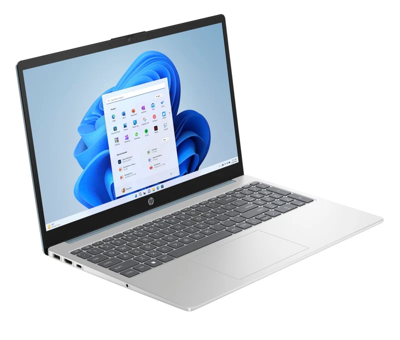 HP 15-FC0108AU Laptop (Natural Silver) | 15.6” FHD (1920x1080) | Ryzen 5 7520U | 8GB RAM | 512GB SSD | AMD Radeon Graphics | Windows 11 Home | MS Office Home & Student 2021 | HP 2Z8P4AA Sling Bag