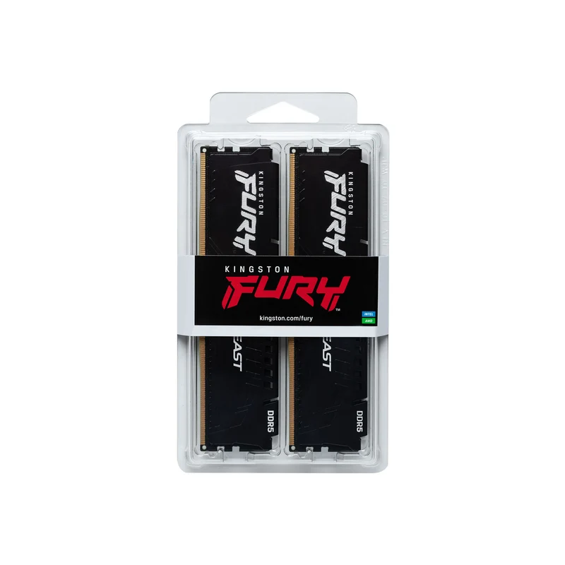Kingston Fury Beast 32GB (2x16GB) DDR5 5600MT/S Memory (KF556C36BBEK2-32)