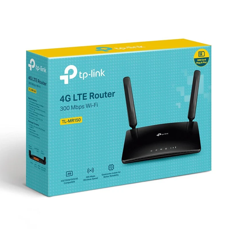 TP-Link 300MBPS Wi-Fi 4G LTE Router (TL-MR150)