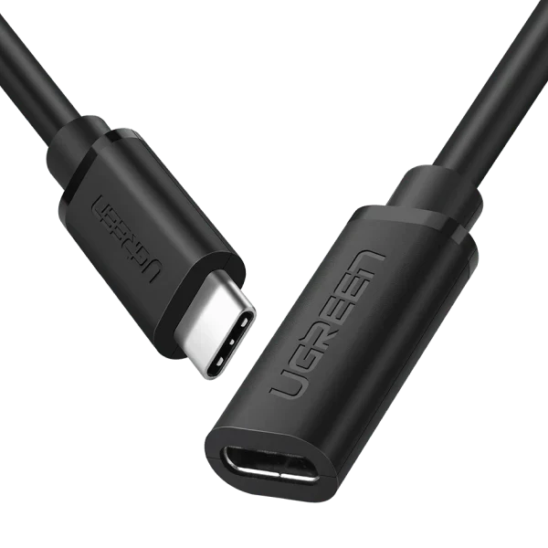 UGreen USB-C 3.1 Extension Cable - 0.5m (Black) (ED008/40574)