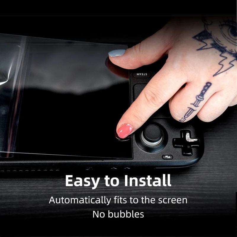 Skull & Co. Tempered Glass Screen Protector for Steam Deck 2-Pack (SDSP2)
