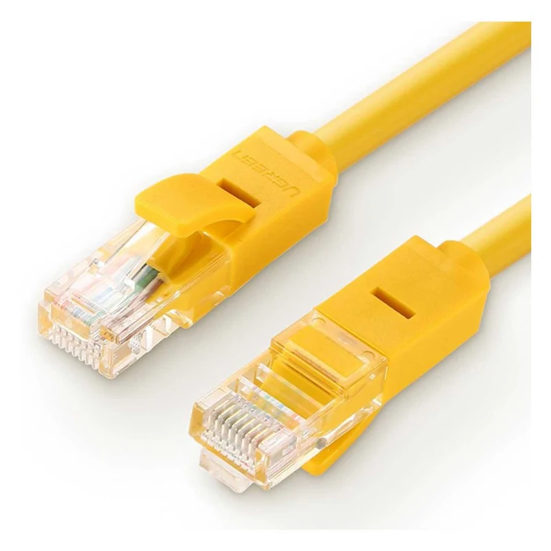 UGreen CAT5 Copper-Clad Aluminum/Magnesium Round Utp Ethernet Cable - 15m (Yellow) (NW103/60815)