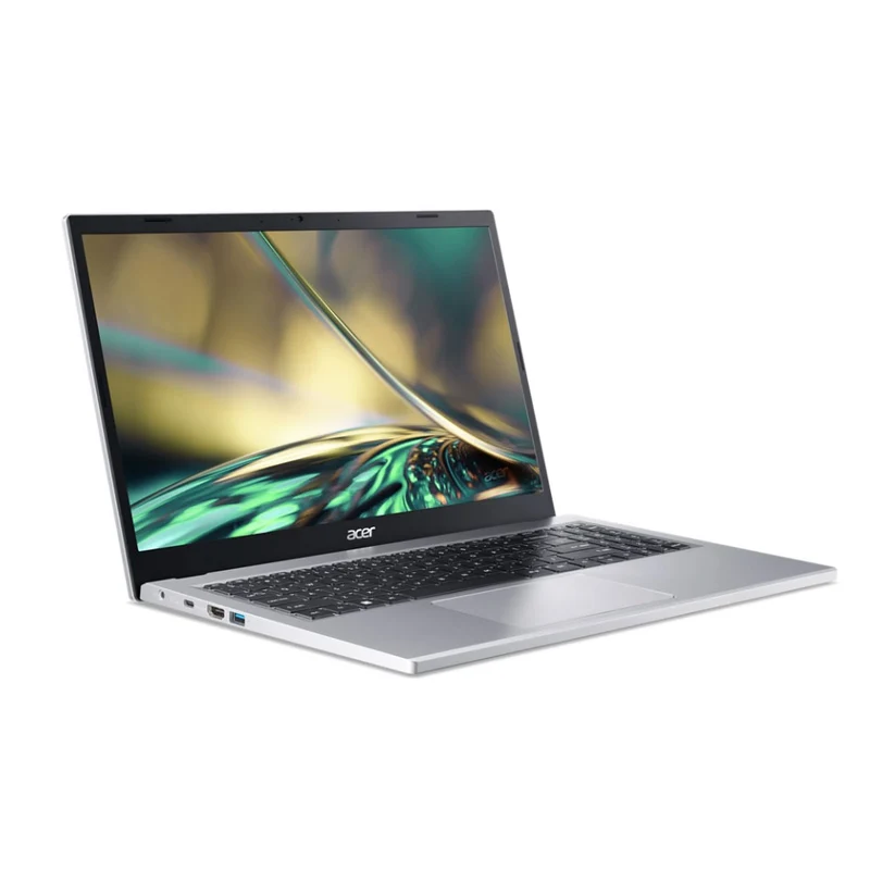 Acer Aspire 3 A315-24P-R9ZN Laptop (Pure Silver) | 15.6" FHD (1920x1080) | Ryzen 5 7520U | 8GB RAM | 512GB SSD | AMD Radeon Graphics | Windows 11 Home | MS Office Home & Student 2021 | Acer Entry Run Rate Backpack E-1620-P