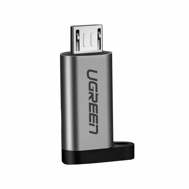 UGreen Micro USB Male To USB-C Female Adapter (Gray) (US282/50590)