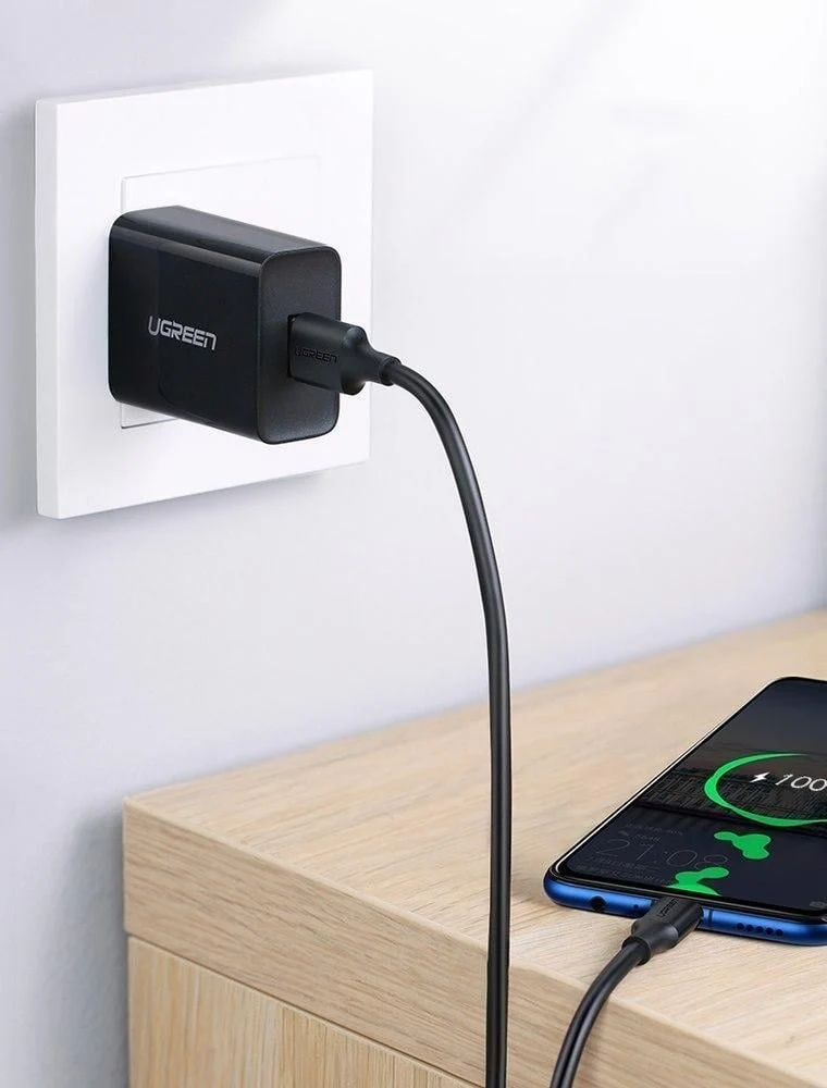 UGreen USB 2.0 a To Micro USB Cable Nickel Plating - 1.5m (Black) (US289/60137)