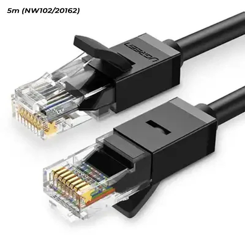 UGreen Cat6 UTP Ethernet Cable - Black (5m, 8M) (NW102/20162, 20163)