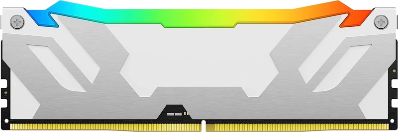 Kingston Fury Renegade 16GB (1X16GB) DDR5 RGB XMP 6400MT/S CL32 Memory (White) (KF564C32RWA-16)