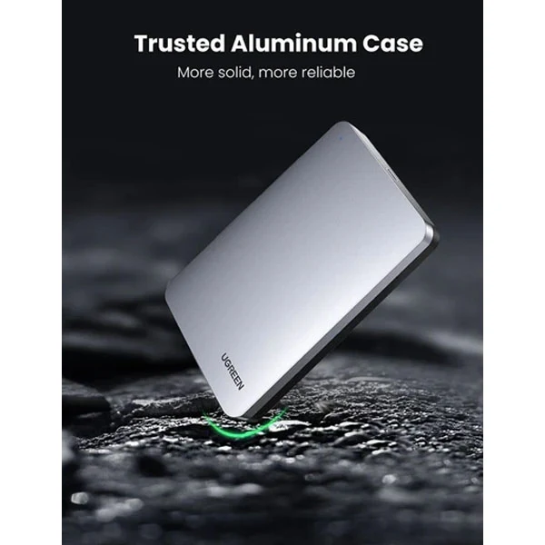 UGreen 2.5" Sata External Hard Drive Enclosure (6Gbps) (CM300/70498)