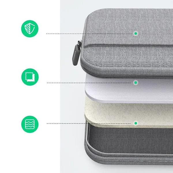 UGreen 14"-14.9" Portable Laptop Bag (Gray) (LP437/50337)