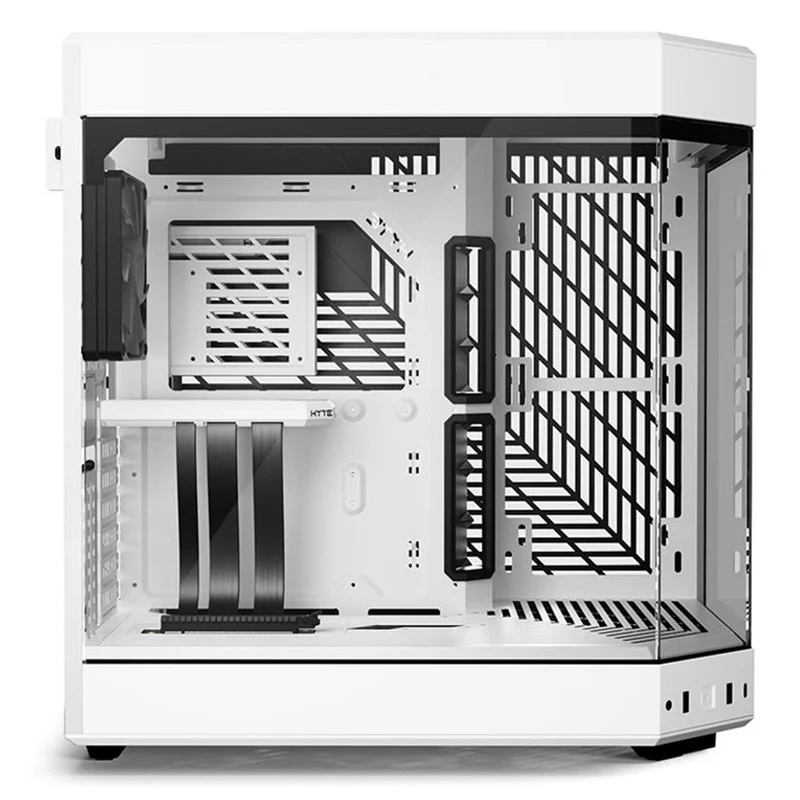 Hyte Y60 Dual Chamber Mid-Tower ATX Modern Aesthetic Case (Snow White)