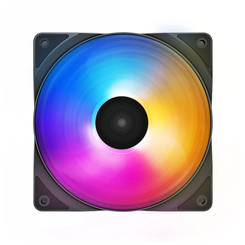 Deepcool RF120 FS 1X120MM Hydro Bearing 500-1500RPM PWM Control 9 Blades 4-Pin RGB LED Fan (DP-FLED3-RF120-FS)