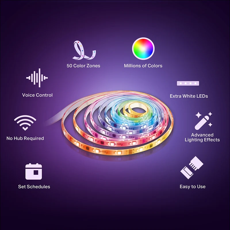 TP-Link TAPO L930-5 Smart Wi-Fi Multicolor Light Strip (5M)