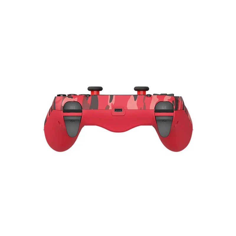 Dragonwar Dragon Shock Mizar Wireless Controller Compatible For PS4/PC/Mobile (Camo Red) (DSCPS4-RC)