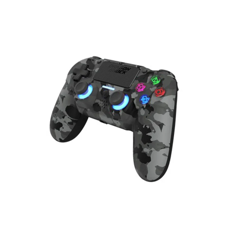 Dragonwar Dragon Shock Mizar Wireless Controller Compatible For PS4/PC/Mobile (Camo Gray) (DSCPS4-GC)
