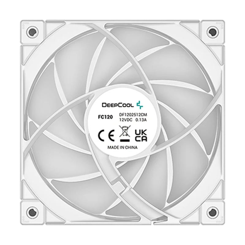 Deepcool FC120 White 3-IN-1 Performance ARGB Fan (R-FC120-WHAMN3-G-1)