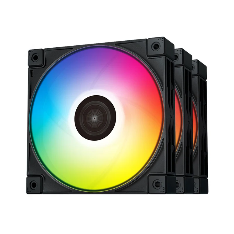 Deepcool FC120 3-IN-1 Performance ARGB Fan (R-FC120-BKAMN3-G-1)