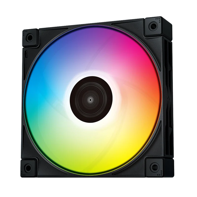 Deepcool FC120 1X120MM Hydro Bearing 500-1800RPM 10% 4-PIN PWM ARGB LED Fan (R-FC120-BKAMN1-G-1)