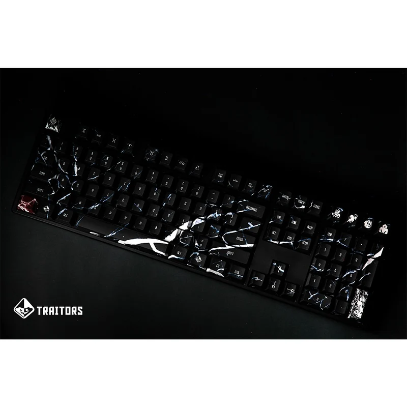 Traitors Tartarus 108 PBT Keycap Set (TRDTAR108US)