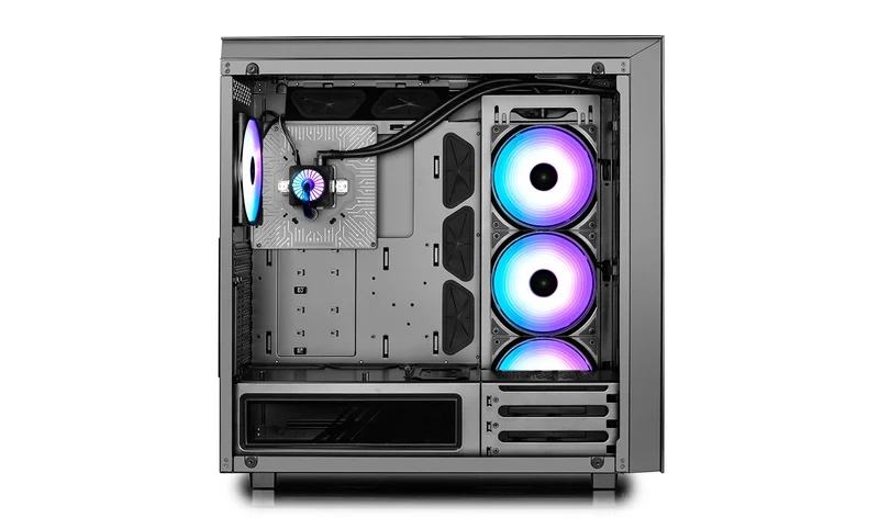 Deepcool CF140 2-in-1 Motherboard Controlled 140MM Addressable RGB LED Case Fan (DP-FA-RGB-CF140-2)