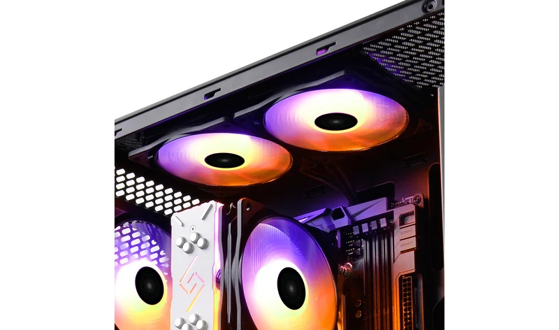 Deepcool CF140 2-in-1 Motherboard Controlled 140MM Addressable RGB LED Case Fan (DP-FA-RGB-CF140-2)